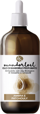 Alkemilla Olio di Mandorle Biologico Profumato Ambra e Patchouly