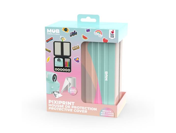 Reise-Nachfüll Kit für Pixiprint - Case und Papierrollen