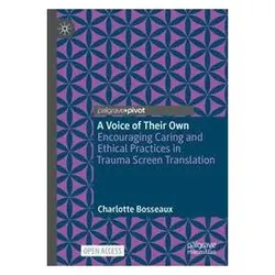 A Voice of Their Own, Fachbücher von Charlotte Bosseaux