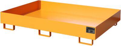 Regalwanne Typ RW/RW 1800, ohne Gitterrost, orange RAL2000
