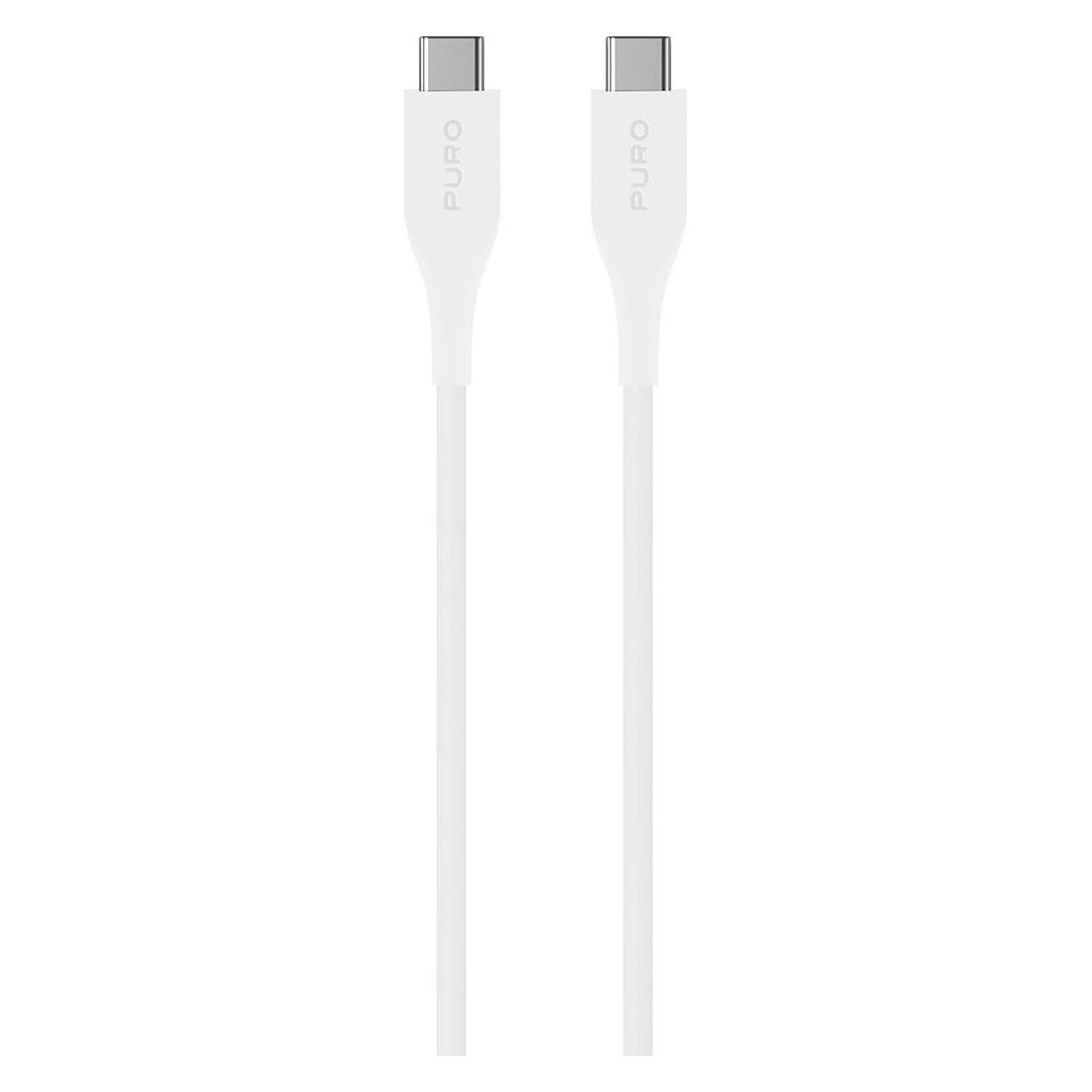 Puro USB Type-C kabel - USB-C til US (2 m, USB 2.0) (CUSBCUSBC2MTWHI)
