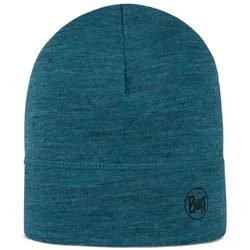 BUFF Merinowolle Mütze Lightweight 706 - solid teal