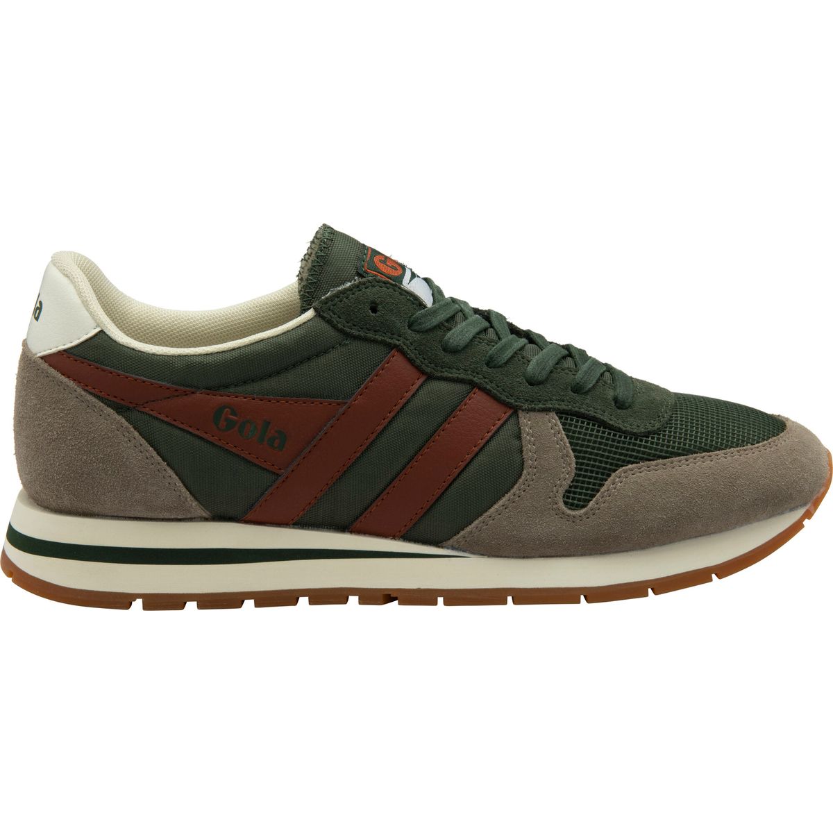 Gola Daytona Sneaker Men dark khaki/rhino/rust (DN) 43 CMA592-DN-43-darkkhakirhinorust