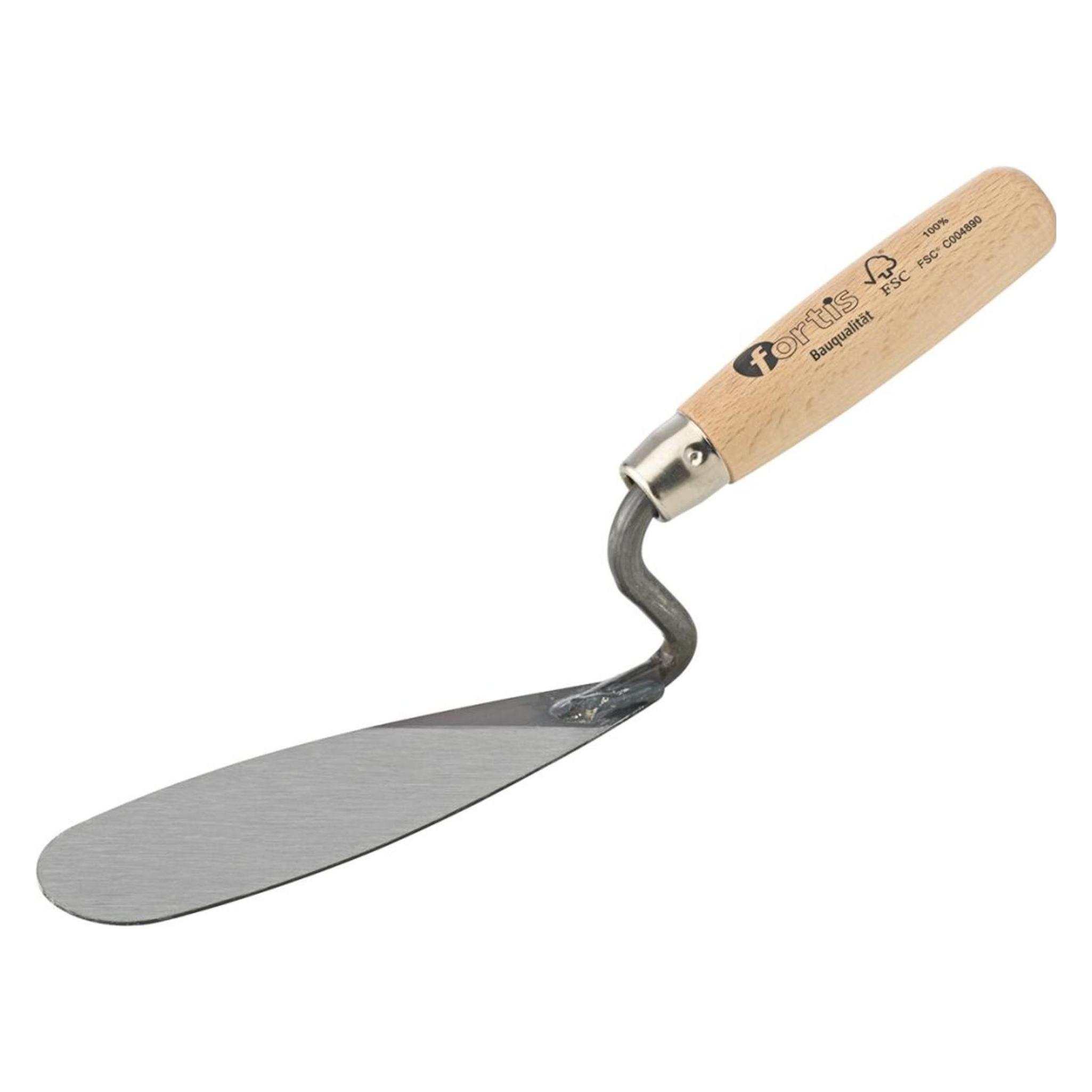 Magni Zungenkelle 160mm, S-Hals, Holzgriff FORTIS Bau (4063726006288)