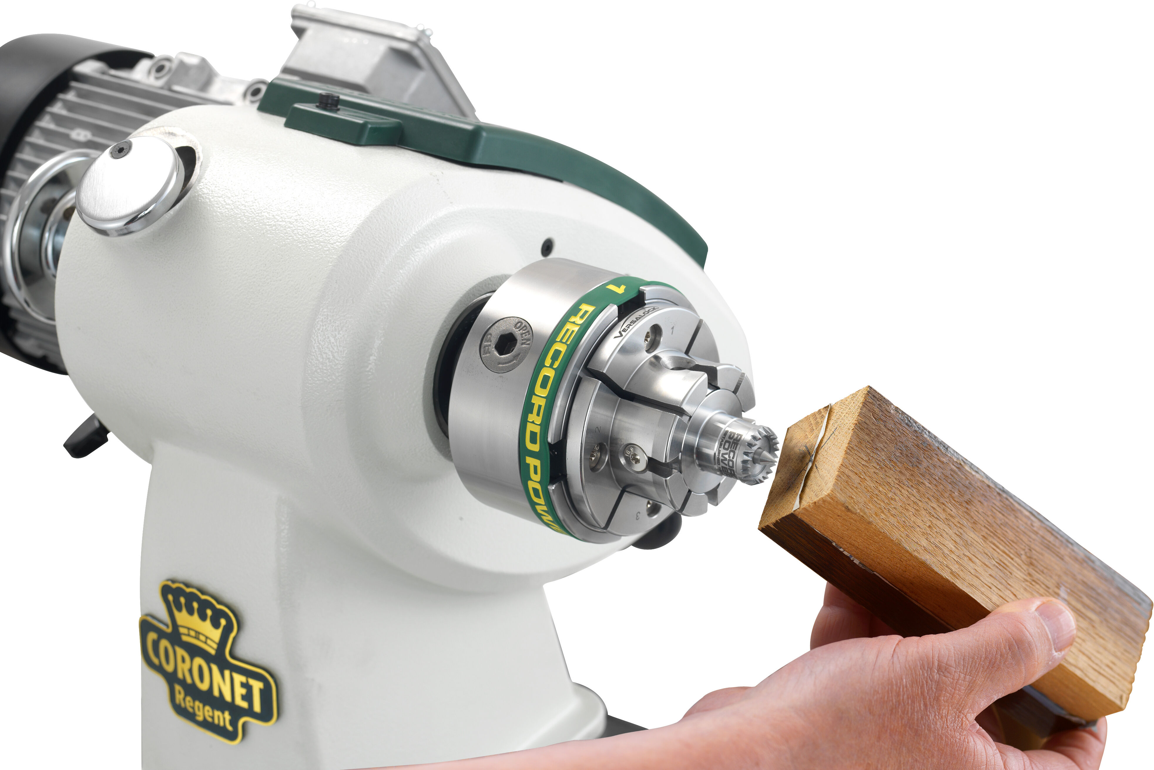 Record Power Ltd. VersaLock 22 mm Federzentrierter Einsatz für Mitlaufende Spitze