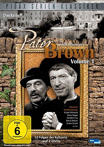 Rainer Wolffhardt - Pater Brown, Vol. 1 - Kultserie mit Josef Meinrad (Pidax Serien-Klassiker) [2 DVDs] - Preis vom 10.10.2026 11:48:34 h