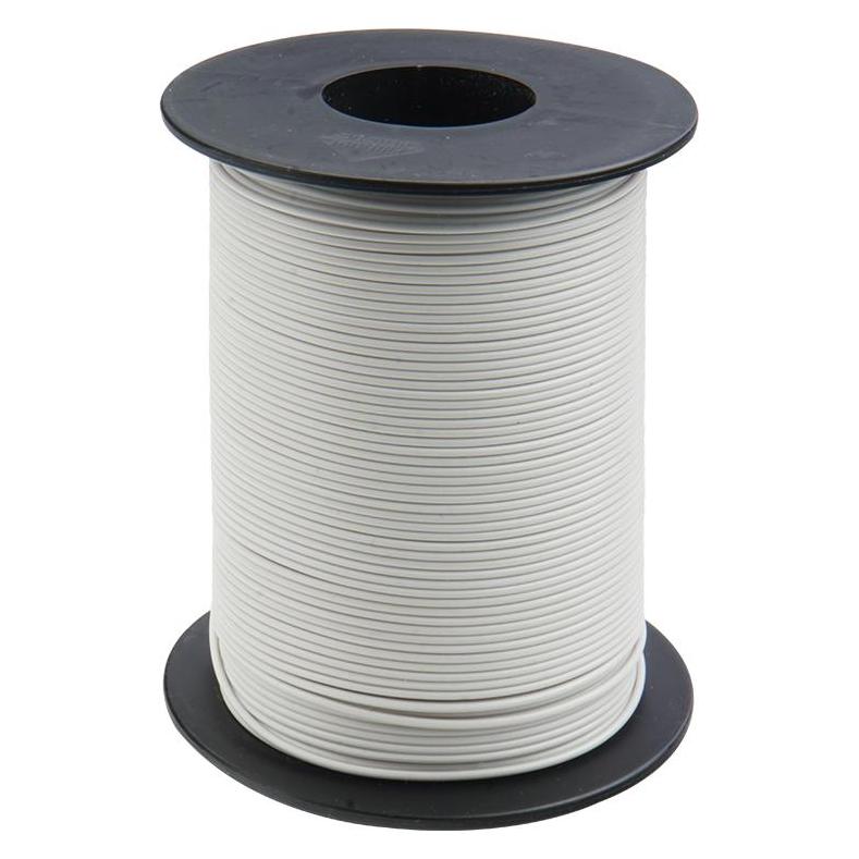 Donau 125-S50-5 Litze 1 x 0.25 mm² Weiss 50 m (50 m) (125-S50-5)