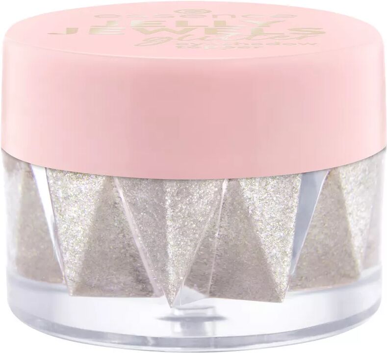 Essence - JELLY JEWELS glitter eyeshadow topper, 4.2 g,  Golden Glam
