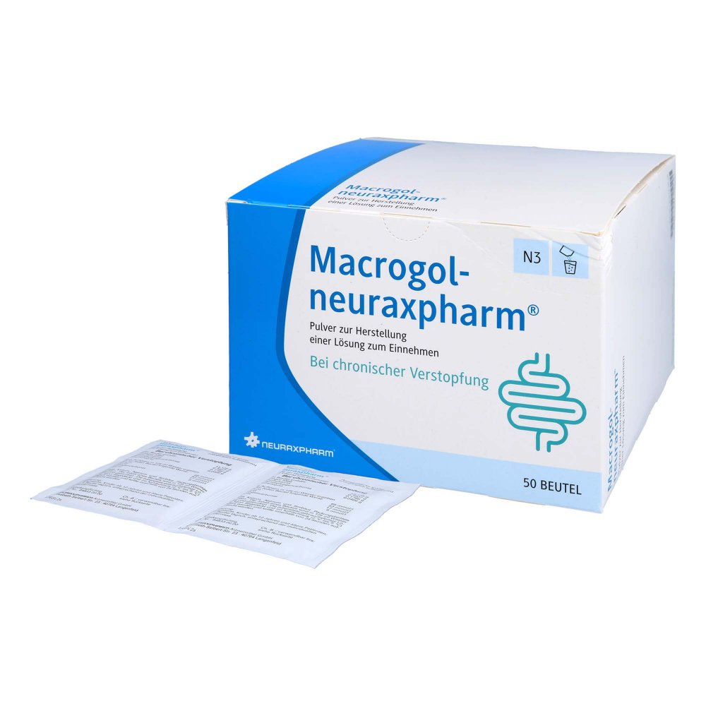 neuraxpharm Arzneimittel GmbH Macrogol-neuraxpharm Plv.z.her.e.lsg.z.einnehmen 13703281