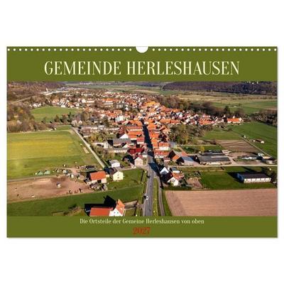 Gemeinde Herleshausen (Wandkalender 2027 DIN A3 quer), CALVENDO Monatskalender