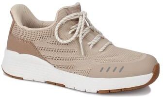 Women's Bandit Hands-Free Sneaker by Drew in Sand (Size 8.5 XW)