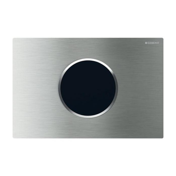 Geberit WC-Steuerung 115907SN6 Netzbetrieb, 2-Mengen-Spülung, gebürstet