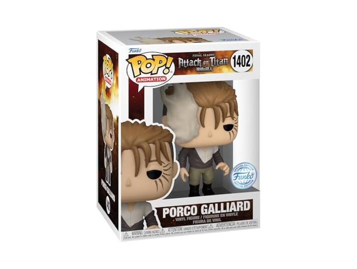 Funko Pop-aanval op Titan Porco Galliard #1402 – Funko Pop speciale editie – Anime merchandise