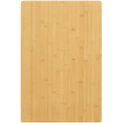 vidaXL Tischplatte 40x60x2,5 cm Bambus