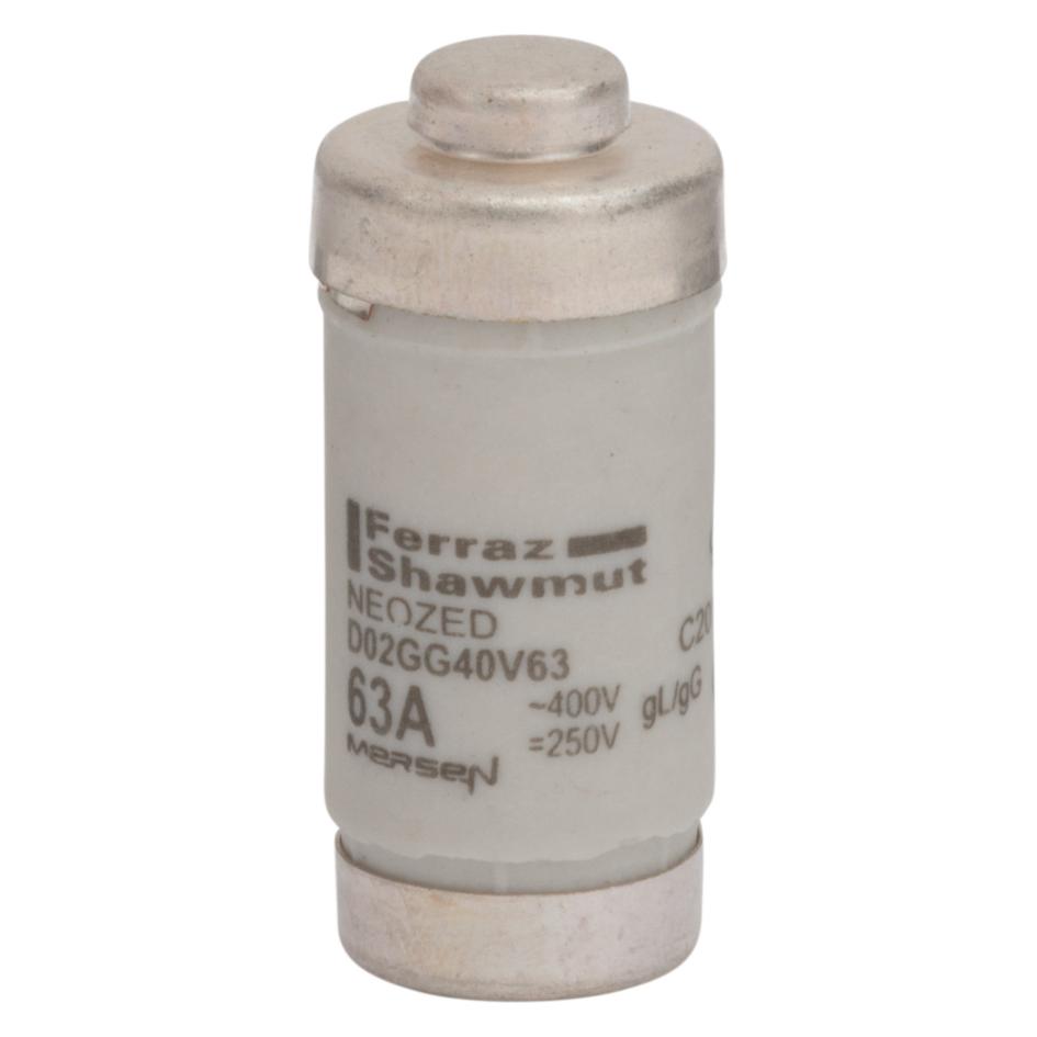 Mersen NEOZED-Sicherungseinsatz D02 63A kupfer D02GG40V63 (C201873) (63 A) (C201873)