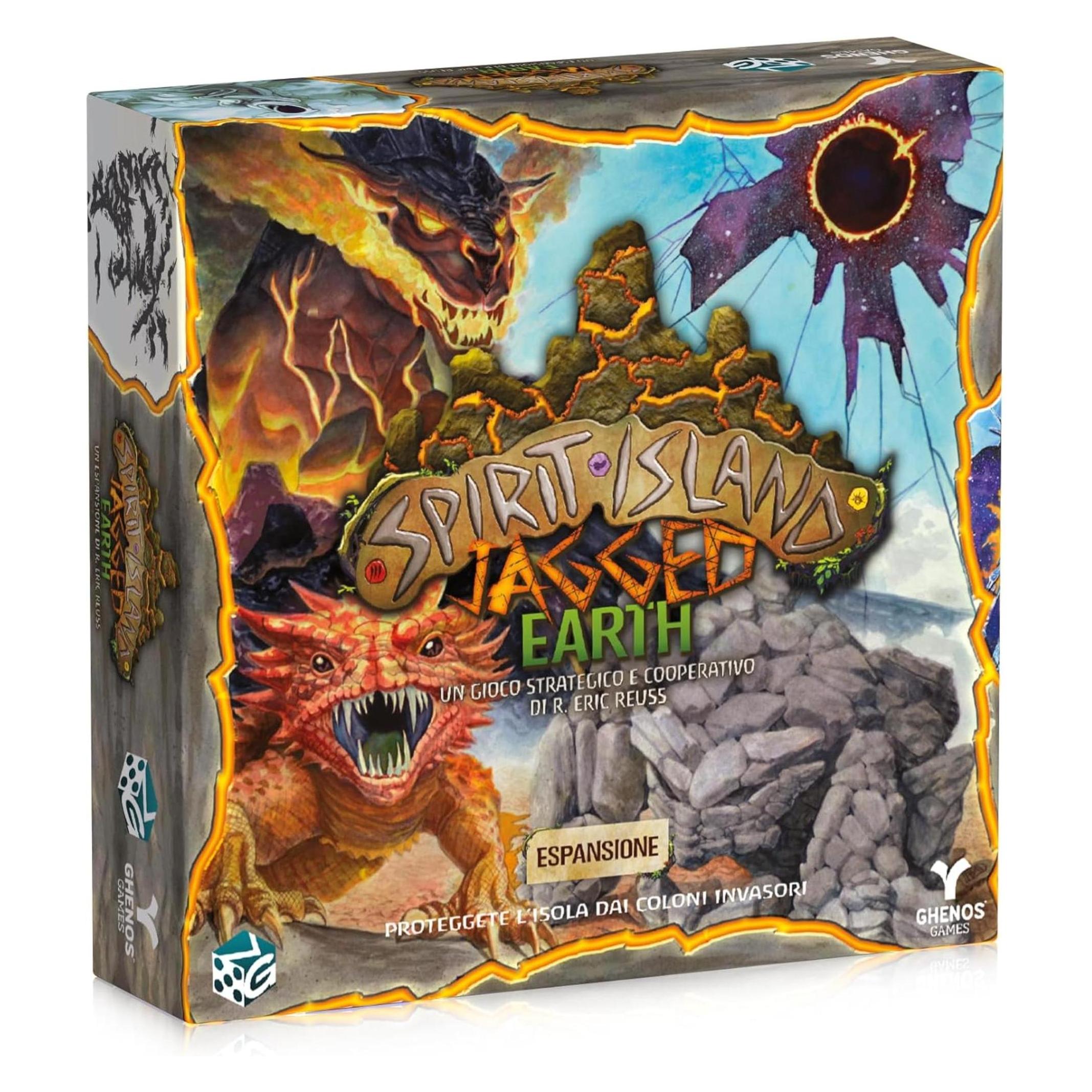 Ghenos Games Geisterinsel - Zerklüftete Erde (Italienisch, 1 - 6 Spieler) (GHE260)