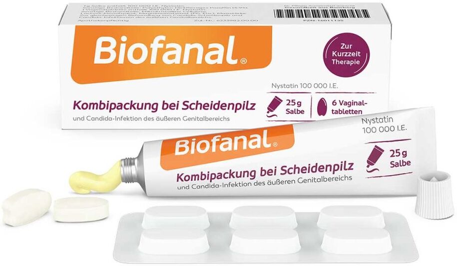 Biofanal Kombipackung bei Scheidenpilz 1Pck