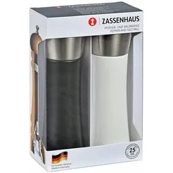Zassenhaus Pfeffer/Salzmühlen-Set AUGSBURG - H ca. 18.00