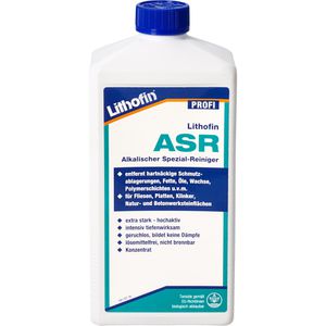 Lithofin Grundreiniger 041, ASR, alkalischer Spezial-Reiniger, Konzentrat, für Natur- & Kunststein, innen & außen, 1 Liter
