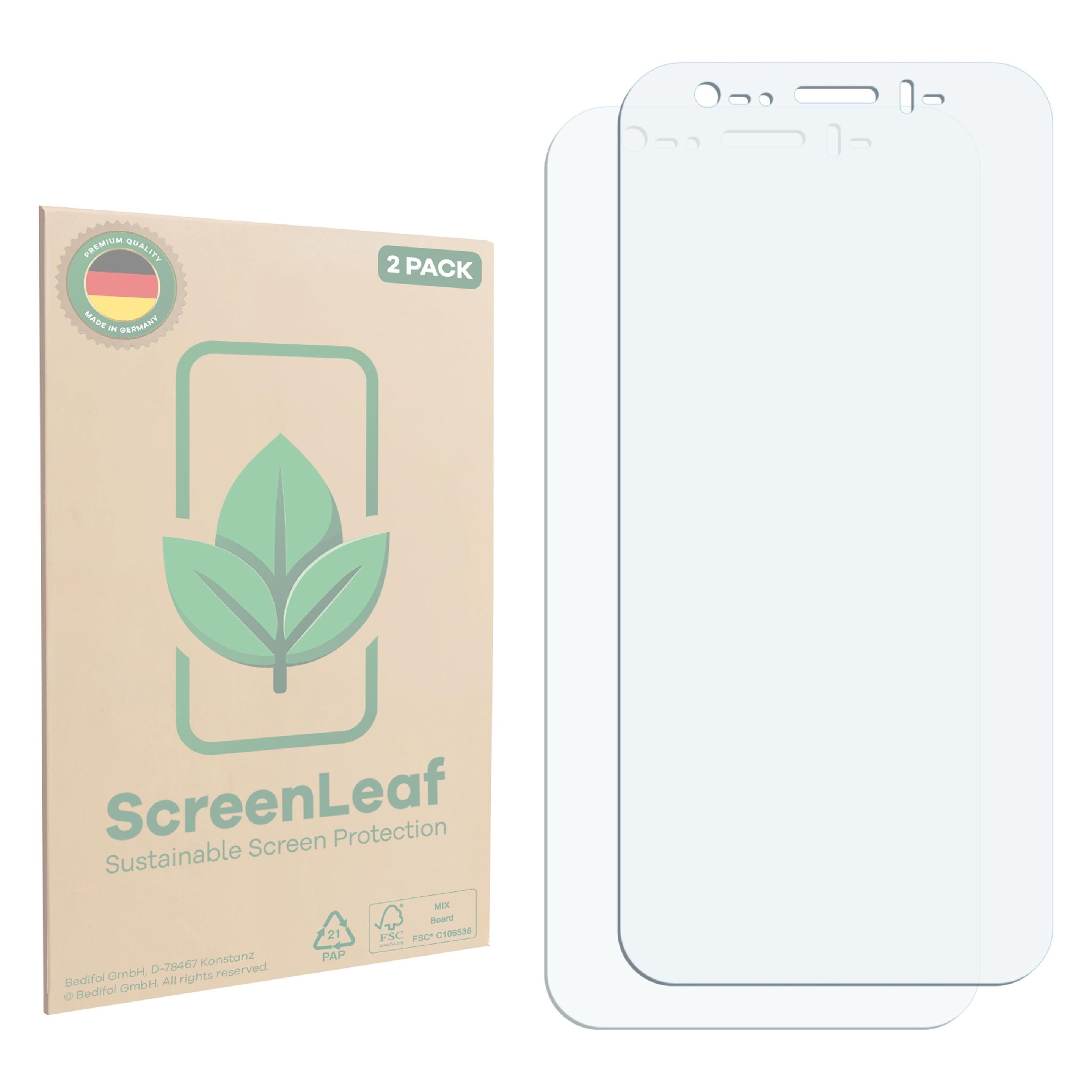 ScreenLeaf Schutzfolie für Zebra TC501 Displayschutz Display Schutz Folie Klar Transparent (6161951)