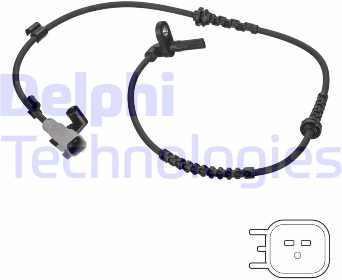 Delphi Kit di riparazione, sensore ABS SS20817