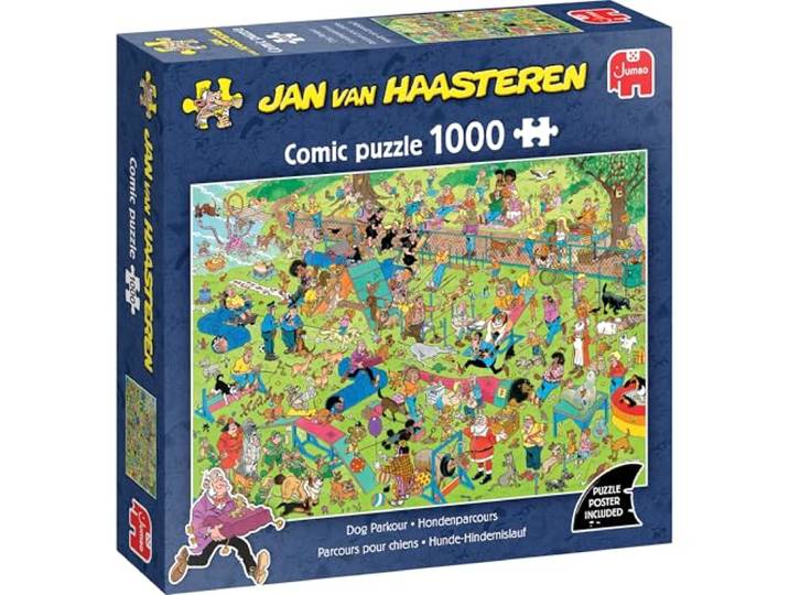 Jan van Haasteren - Hondenparcours (1000 stukjes)