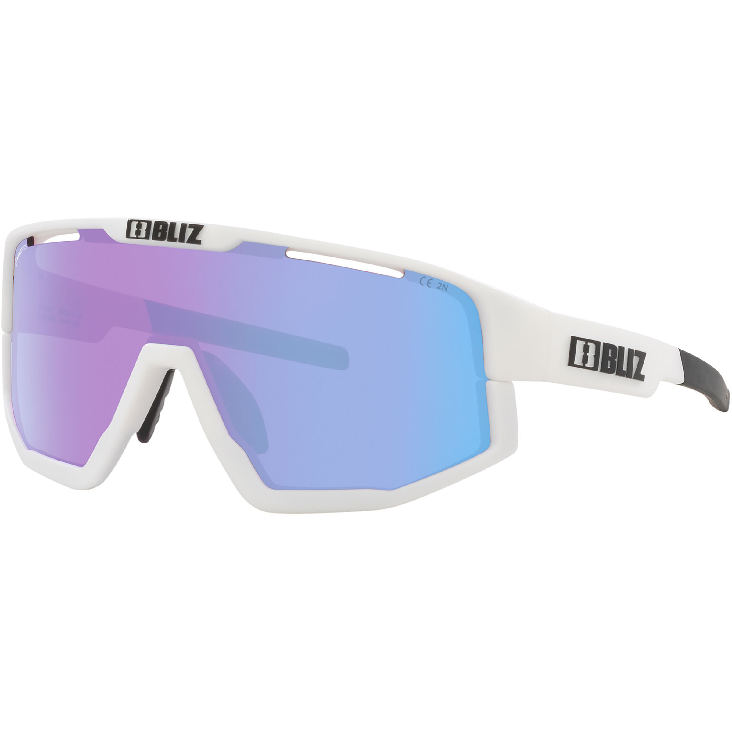 Bliz Fusion Small Nano Optics Nordic Sportbrille Sportbrillen & Sportsonnenbrillen weiss Langlauf Klassik | Langlauf Skating