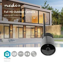 Nedis WIFICO40CBK Smartlife Außenkamera WLAN