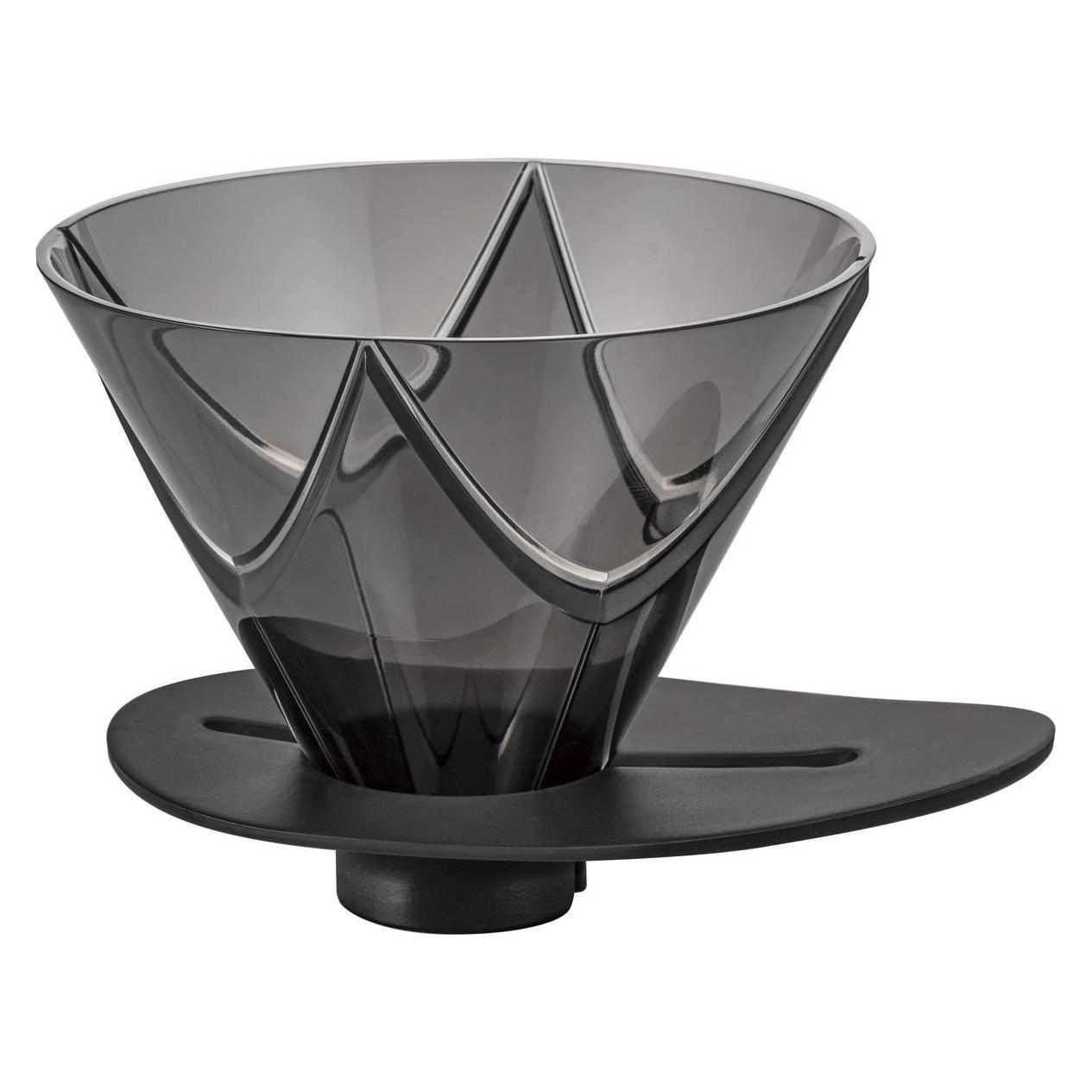 Hario V60 MUGEN - Tropfer aus Kunststoff - Schwarz (VDMU-02-TB)