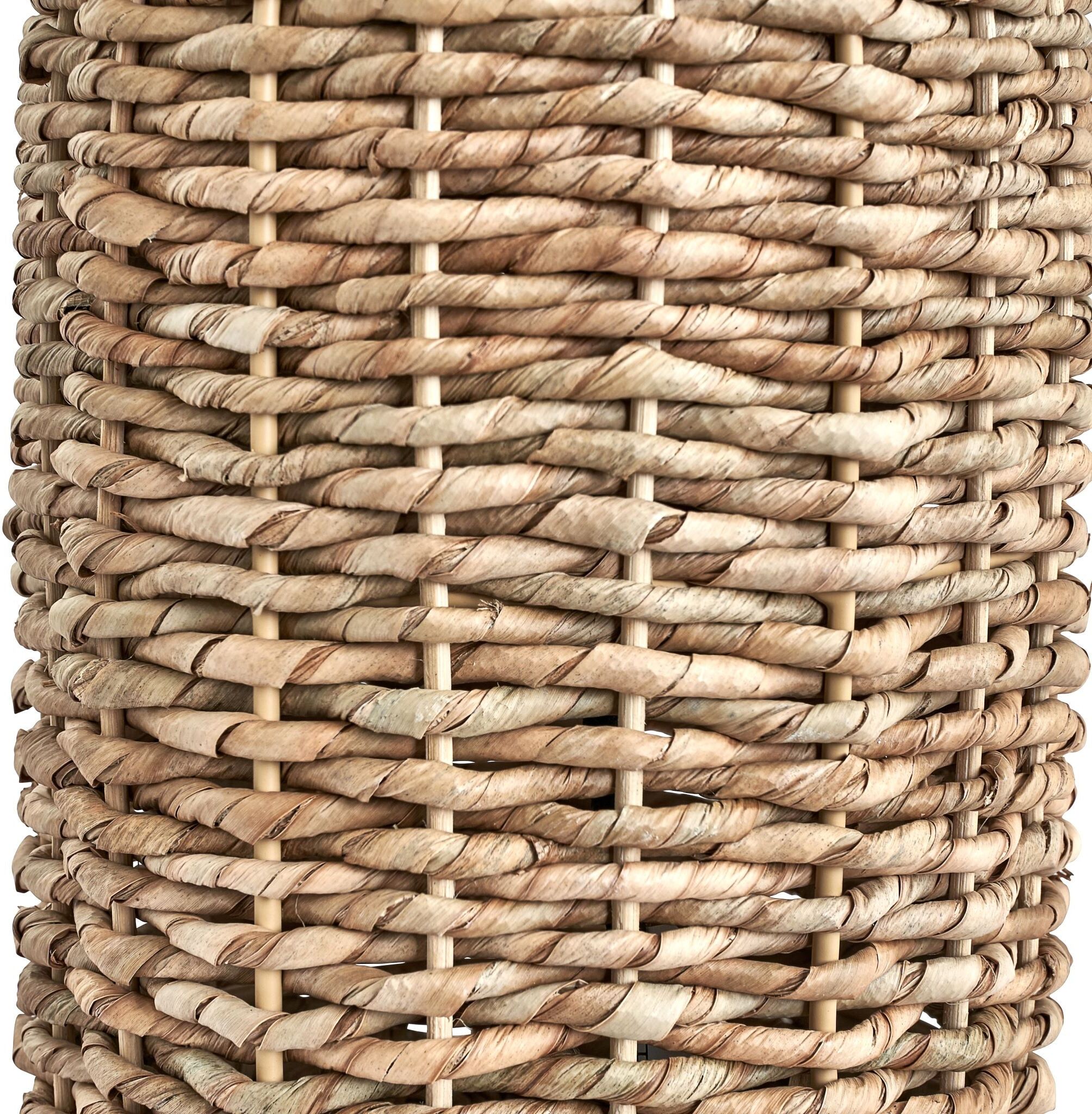 Pacific Lifestyle - Acer Natural Woven Tall Table Lamp in Ivory