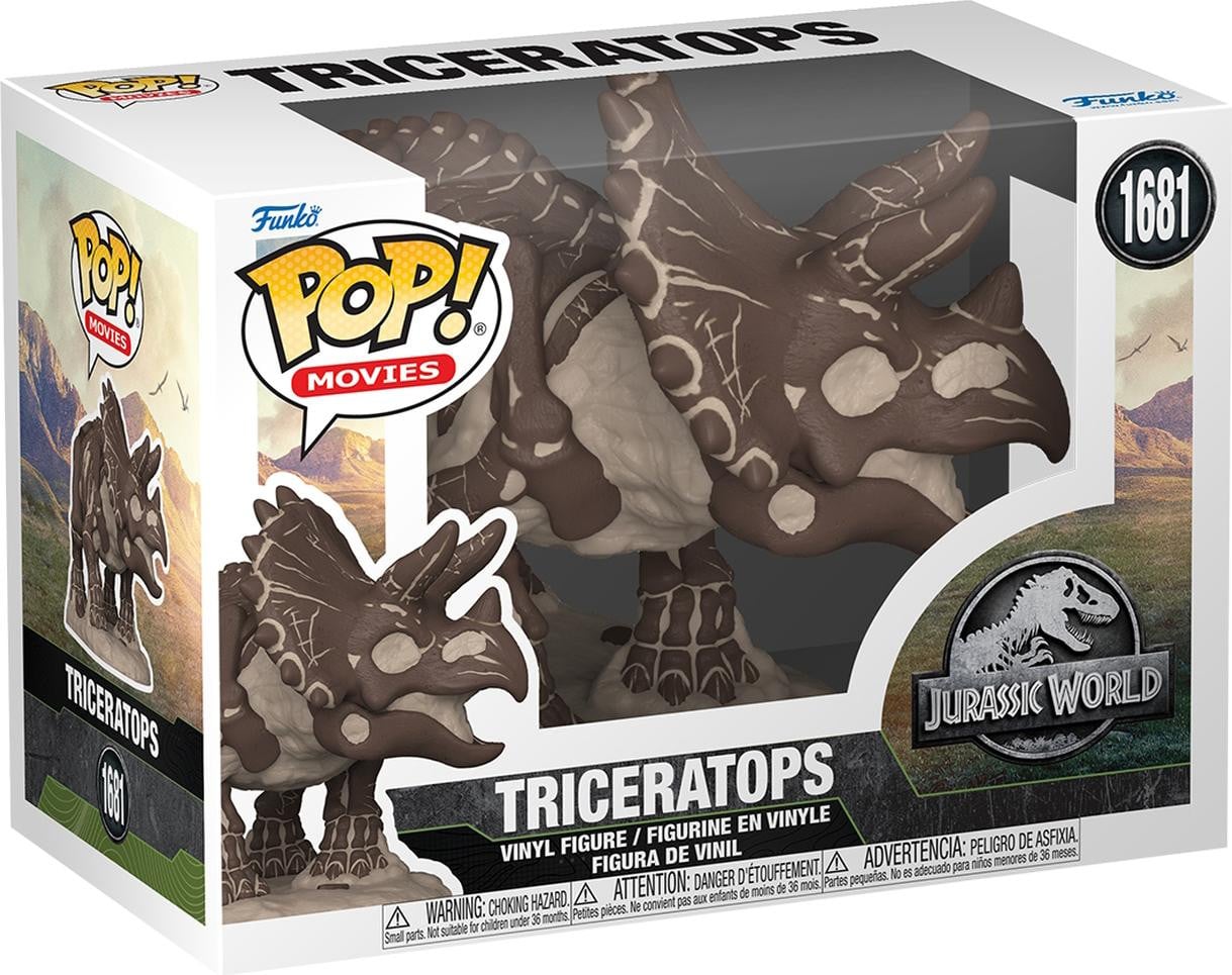 Funko Pop! Jurassic World Triceratops 1681