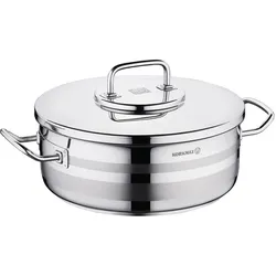 Korkmaz Astra2 Low Casserole 30 x 11 cm - 7,5 L, Edelstahl-Kochtopf