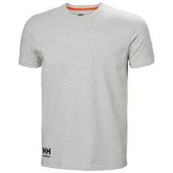 T-Shirt "EVO" - S - grau-melange
