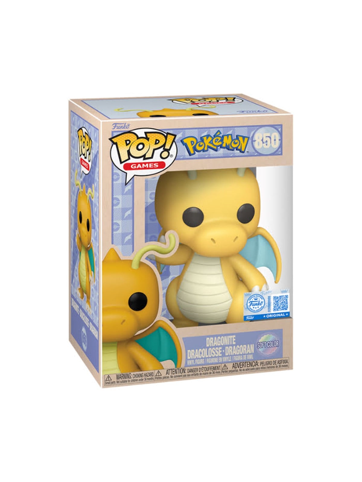 Funko! - Funko POP Vinyl Exclusive Pokemon S24 Dragonite