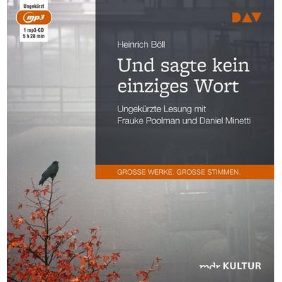 Und sagte kein einziges Wort - Heinrich Böll, CD, 9783742402073