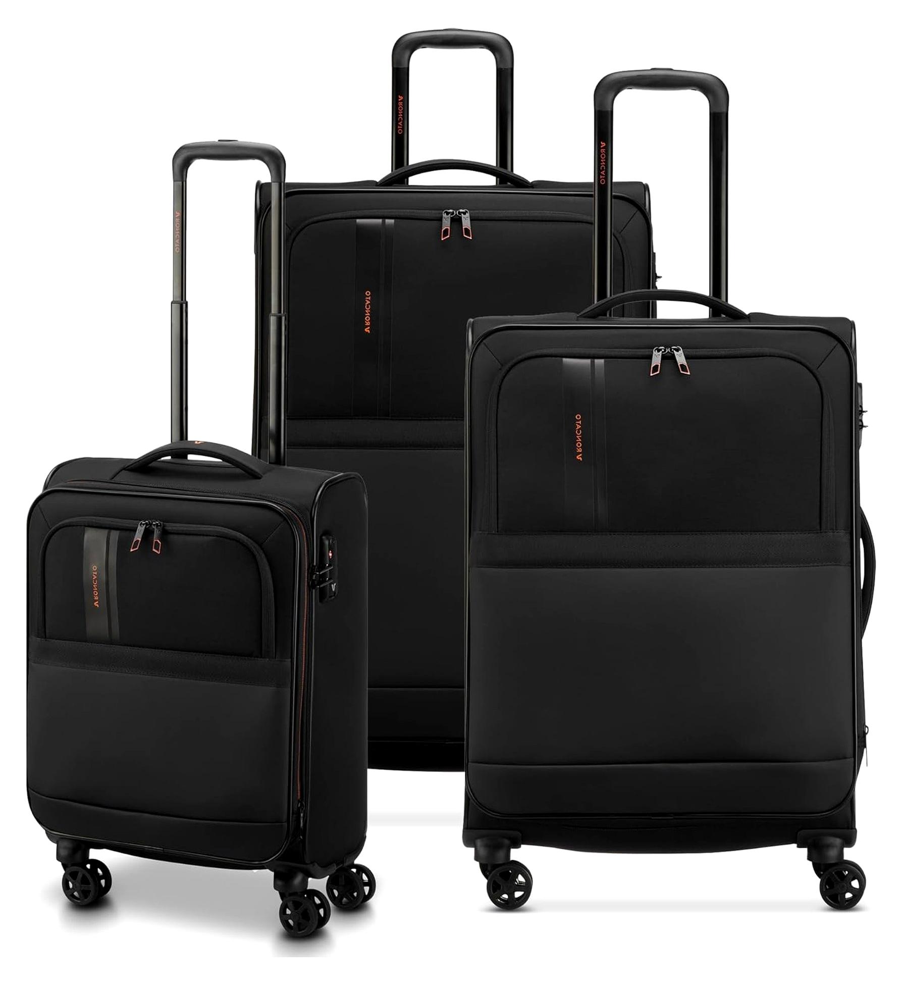 Kofferset Metropolitan TRAVEL (Groß, Mittel, Kabine) Schwarz