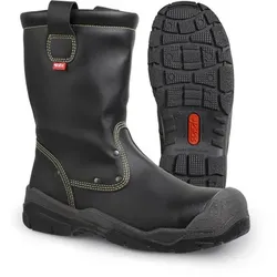 Sicherheitsstiefel 1868W KING, S3 SRC CI HRO HI WG ESD, Größe 43 - schwarz - 43
