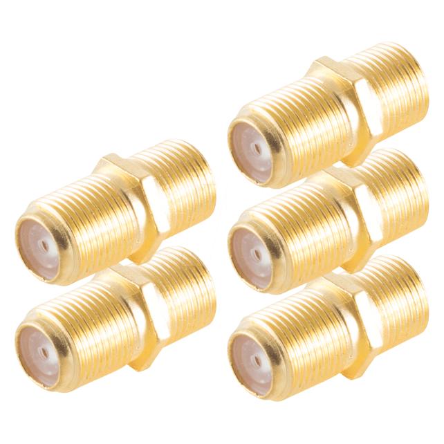 Shiverpeaks SHVP BS15-301314 5x SAT-F-Doppelbuchse vergoldet (SAT Kabel) (BS15-301314)