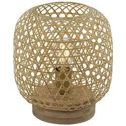 Tischleuchte MIRENA (DH 23,50x27 cm) - braun - DH 23,50x27 cm