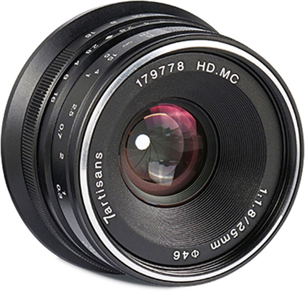 7Artisans 25mm f1,8 MFT