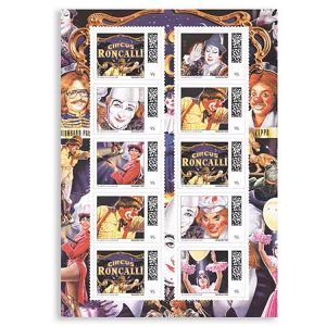 DeutschePost Briefmarken Set, 10 Stück à 95cent, Liebe zur Nostalgie, Standardbrief/Postkarte,selbstklebend