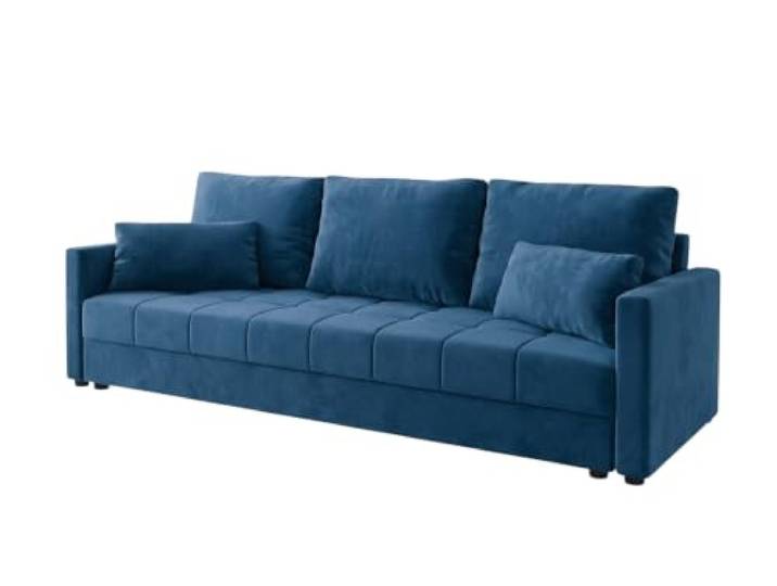 Furnelo Merida Sofa Bonell Schlaffunktion Bettkasten