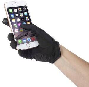 M-Wave Sorte Softshell-Cykelhandsker Med Touch – S–xl - S / Sort