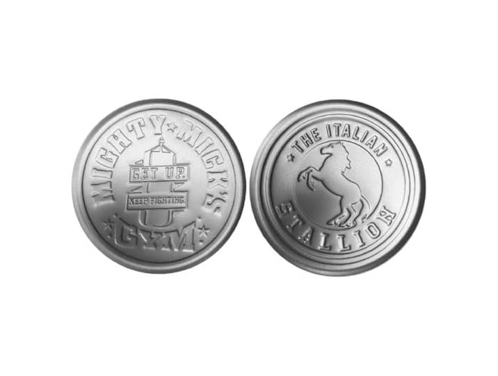 Rocky Onderzetters Set 4 Metalen Onderzetters