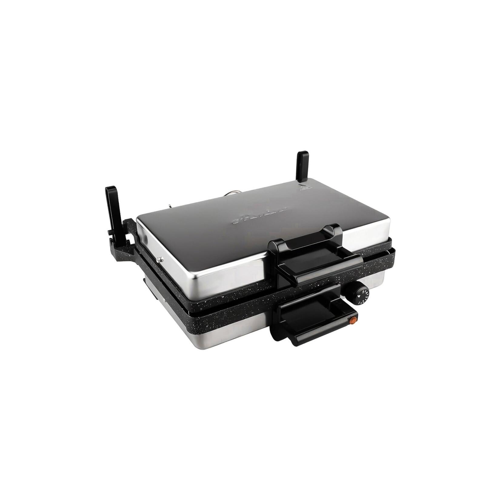 Multigrill 2000W Kontaktgrill mit Granitpfanne, Toaster & Kasserolle