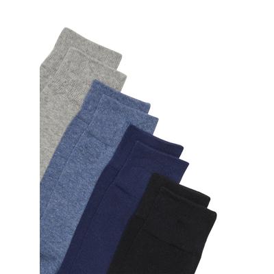 Socken S.OLIVER "essentials", Herren, Gr. 35-38, grau (stone mix), Baumwollmischung, normal, Socken Socken, mit normaler Passform, mittelhoch bis zur halben Wade, formbeständig