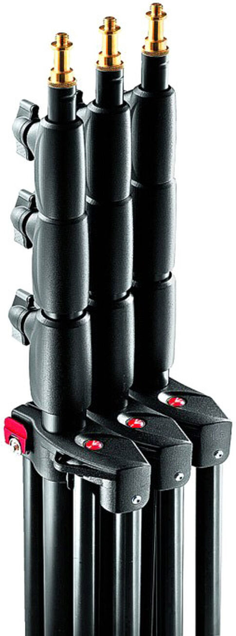 Manfrotto - 1004bac-3 - 3er-Pack Stativ Master Schwarz