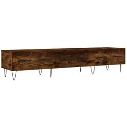 vidaXL TV-Schrank Räuchereiche 150x36x30 cm Holzwerkstoff