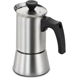 Neff Z9410ES0 Espresso Kocher 4 Tassen, Espressokocher, Schwarz, Silber