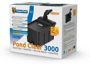 Aquadistri SuperFish Pond Clear 3000 Kit